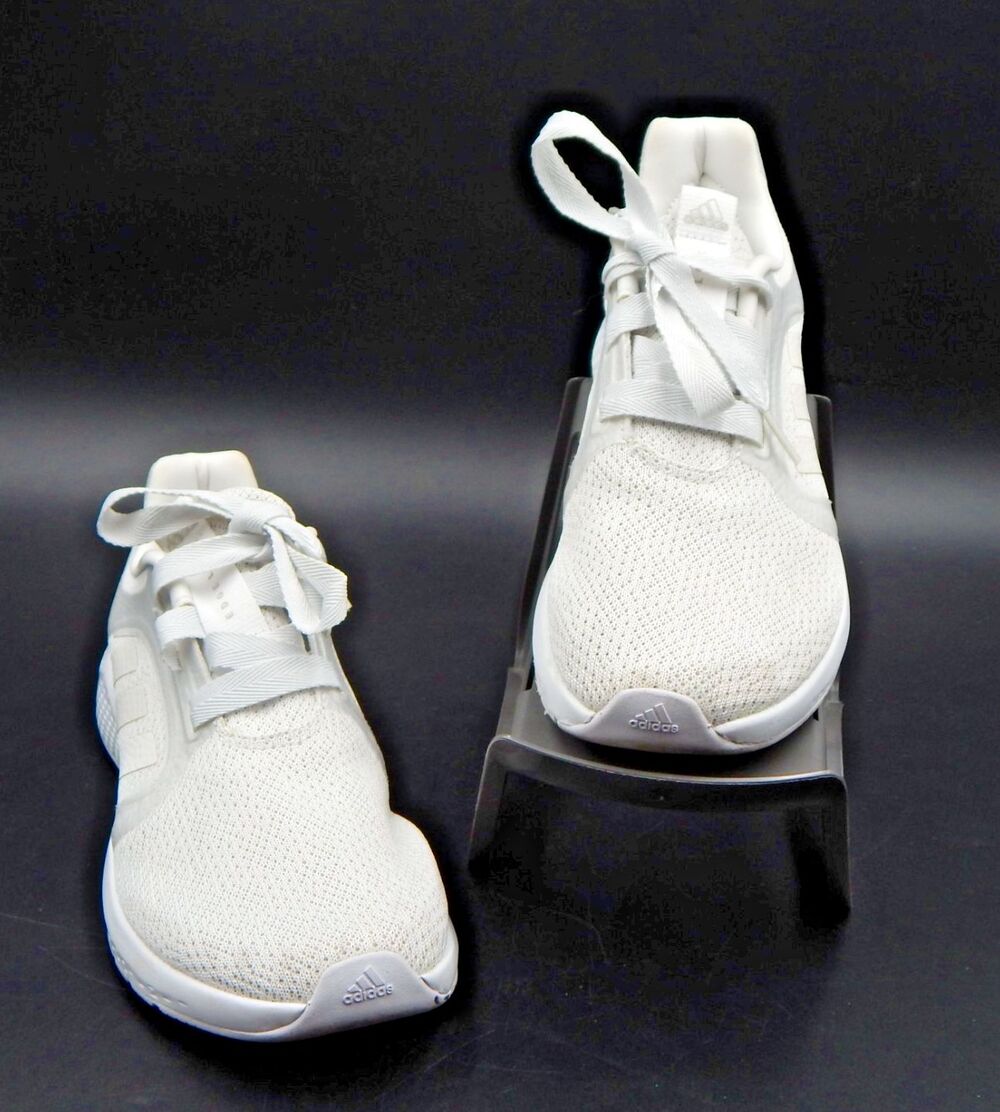 Adidas Womens Edge Lux Running Style Shoes Size 9 All White LYM 029004
